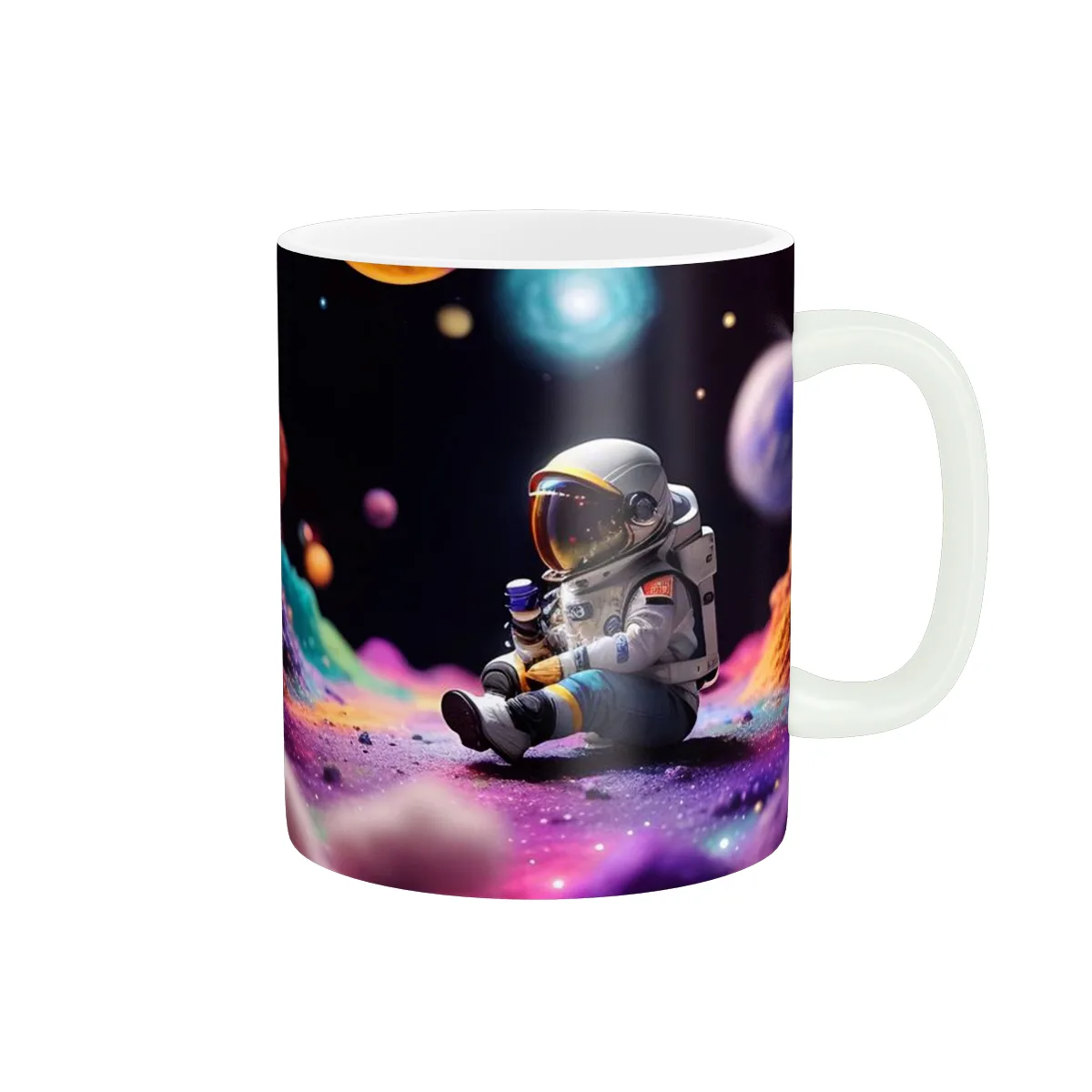 ماگ طرح فضانورد کوچک کد 300