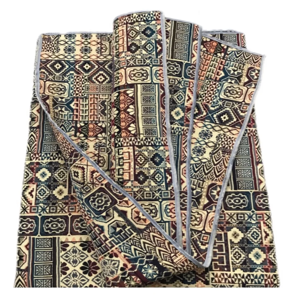 زیر سفره 12 نفره مدل ترکمن طرح 2 رو کد 02