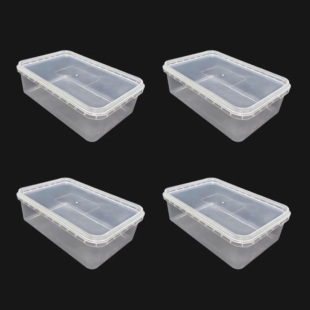 ظرف نگهدارنده مدل فریزری کد 760cc مجموعه 4 عددی