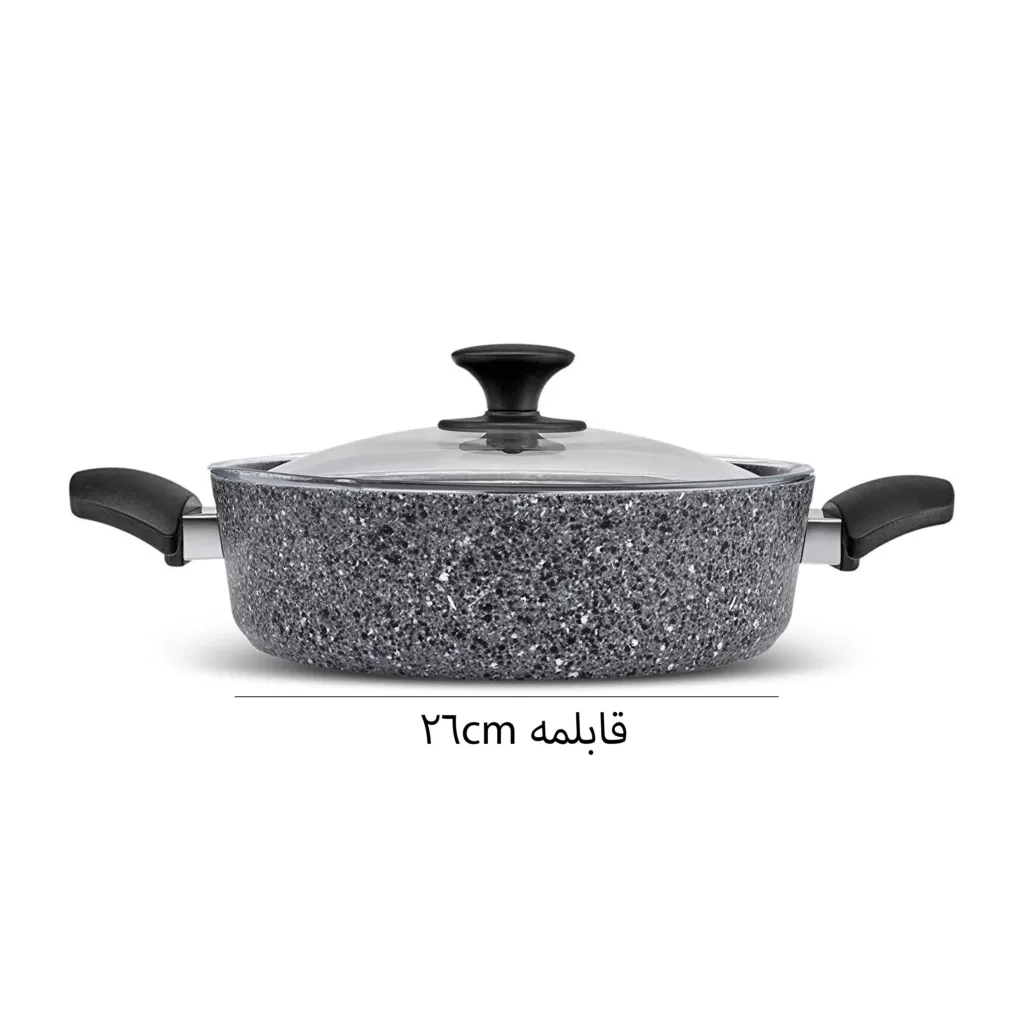 سرویس پخت و پز 7 پارچه کاراجا مدل Gray Rock