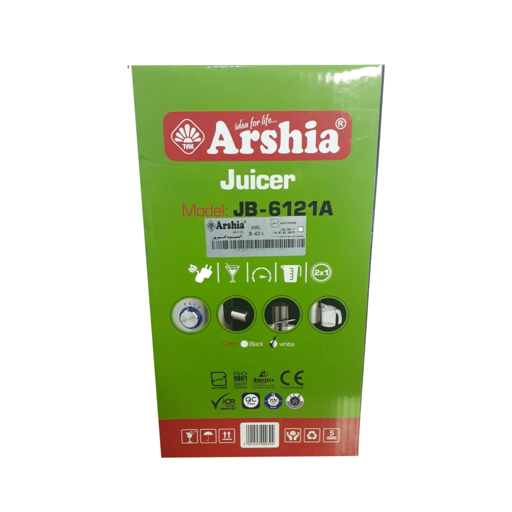 آبمیوه گیری ارشیا مدل JB-6121