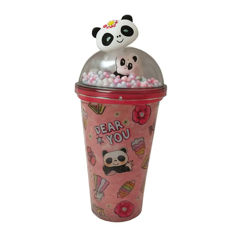 ماگ اسموتی مدل چراغ دار طرح خوراکی