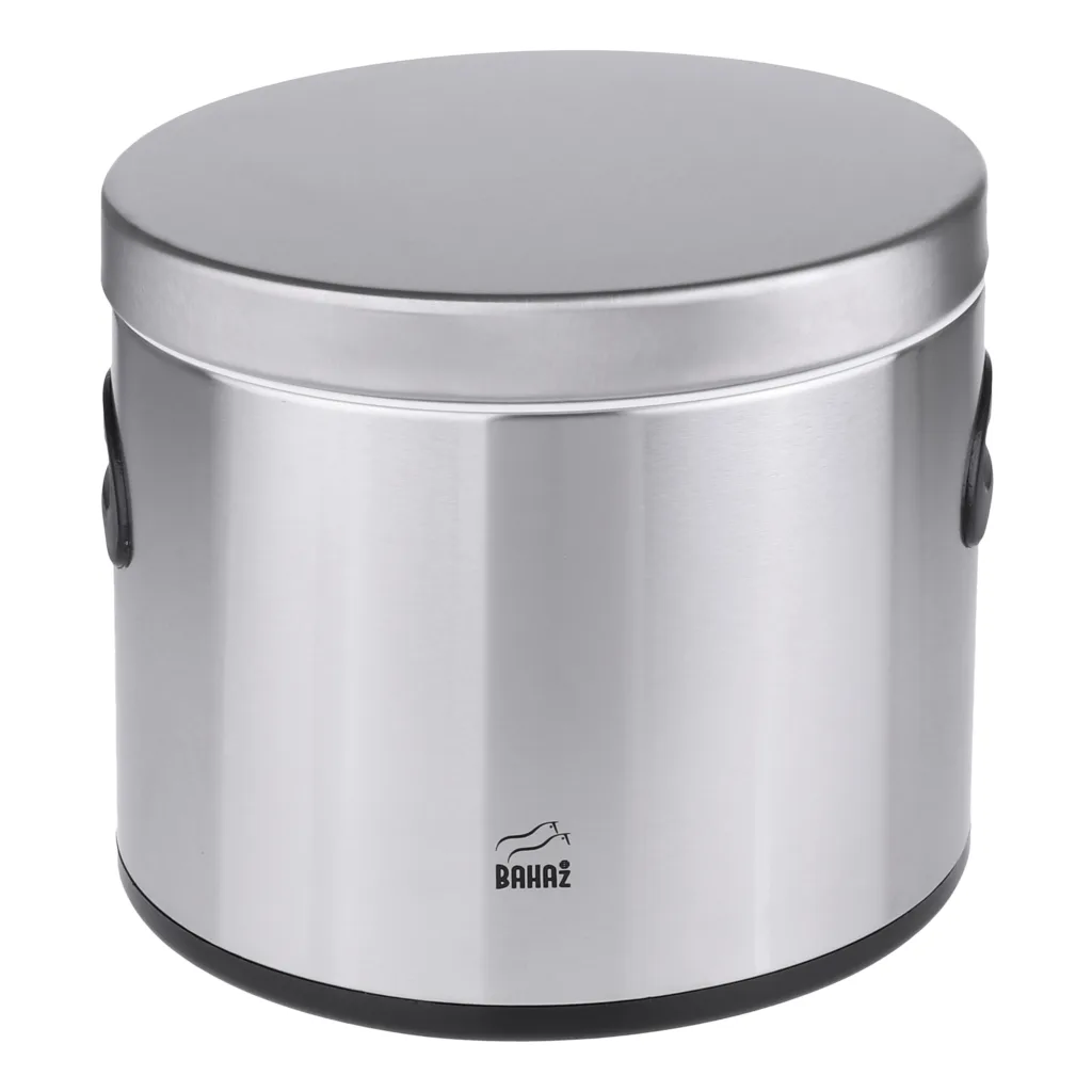 ظرف نگهدارنده بهازکالا مدل سطل قند تمام استیل بهازکالا کد16002063