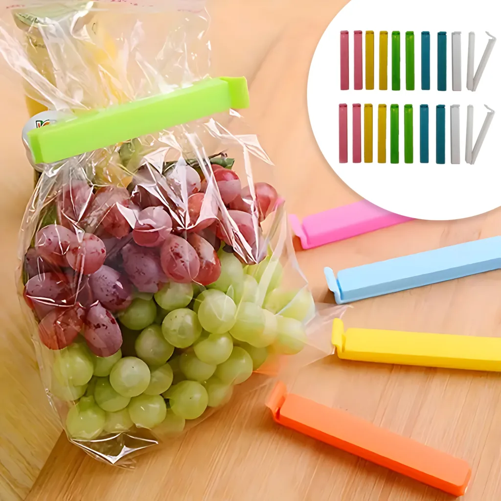 گیره کیسه مدل BEVARA کد 1108 مجموعه 20 عددی