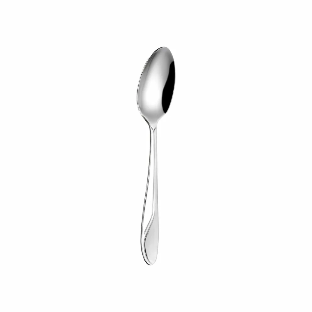 قاشق چای خوری ناب استیل مدل سلیا مات بسته 6 عددی