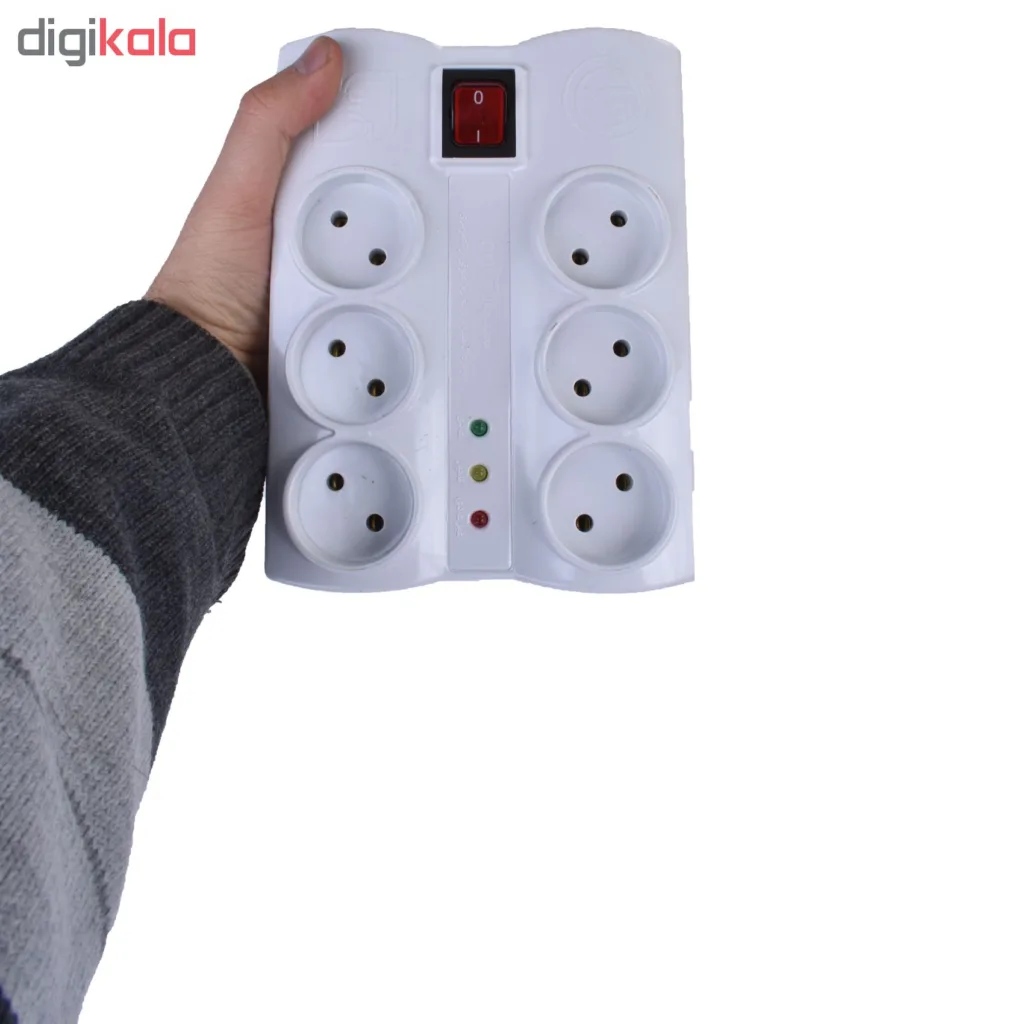محافظ ولتاژ لوازم صوتی و تصویری کاوه مدل KCP2635L