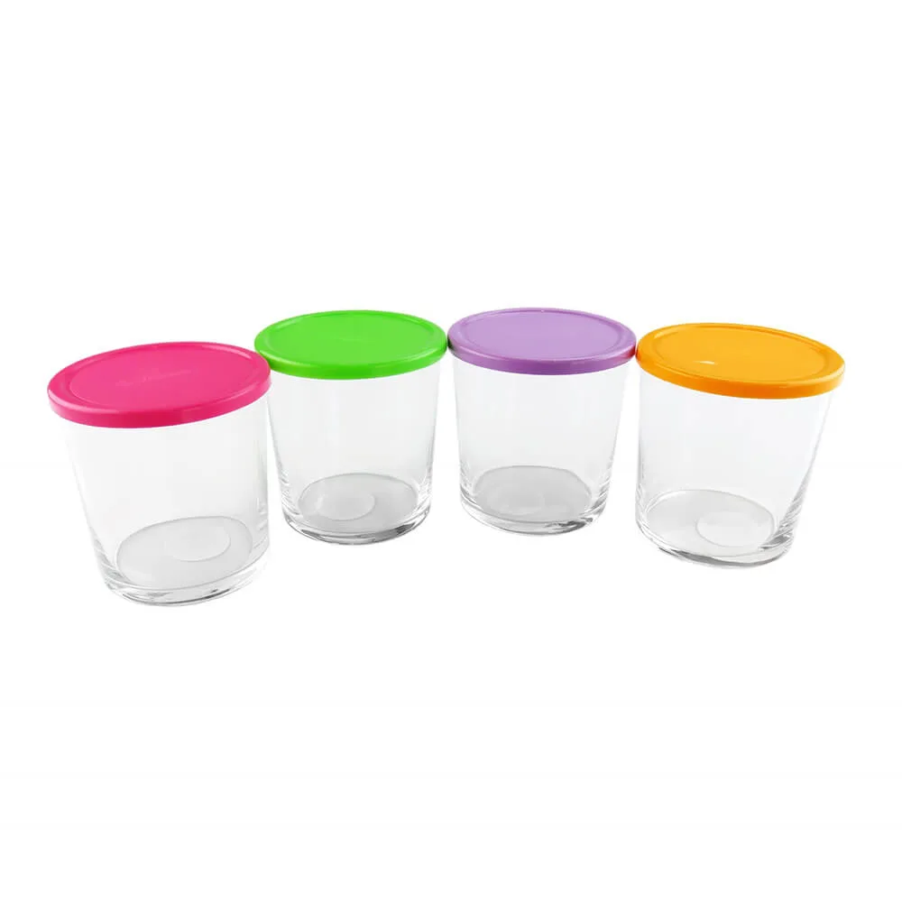 ظرف نگهدارنده پاشاباغچه مدل BISTRO کد 95196 بسته چهار عددی