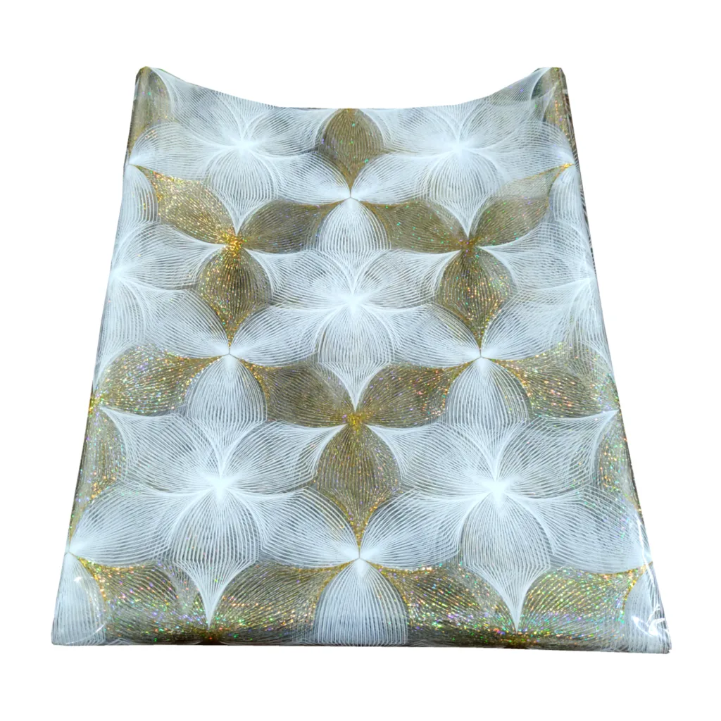 سفره 4 نفره مدل رو میزی طرح سه بعدی کد 04