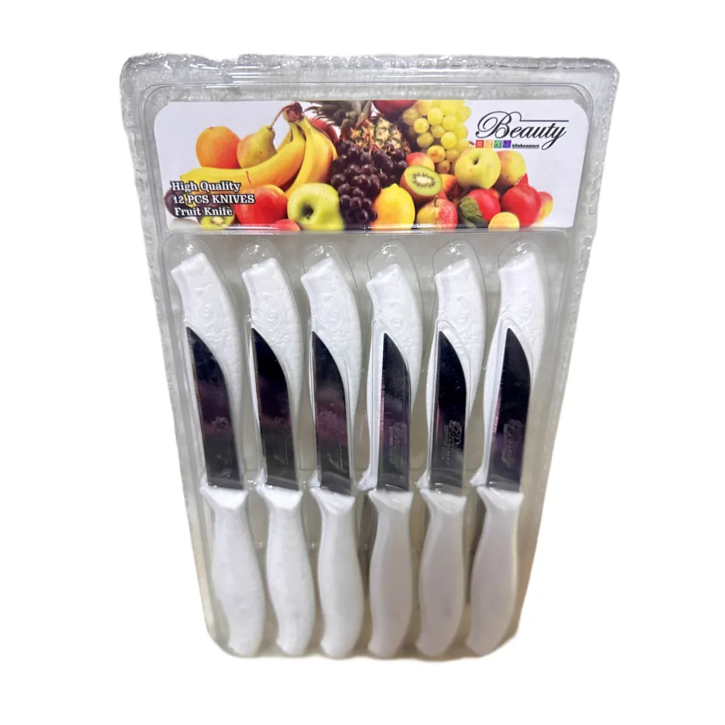 کارد میوه خوری بیوتی کد b12 مجموعه 12 عددی
