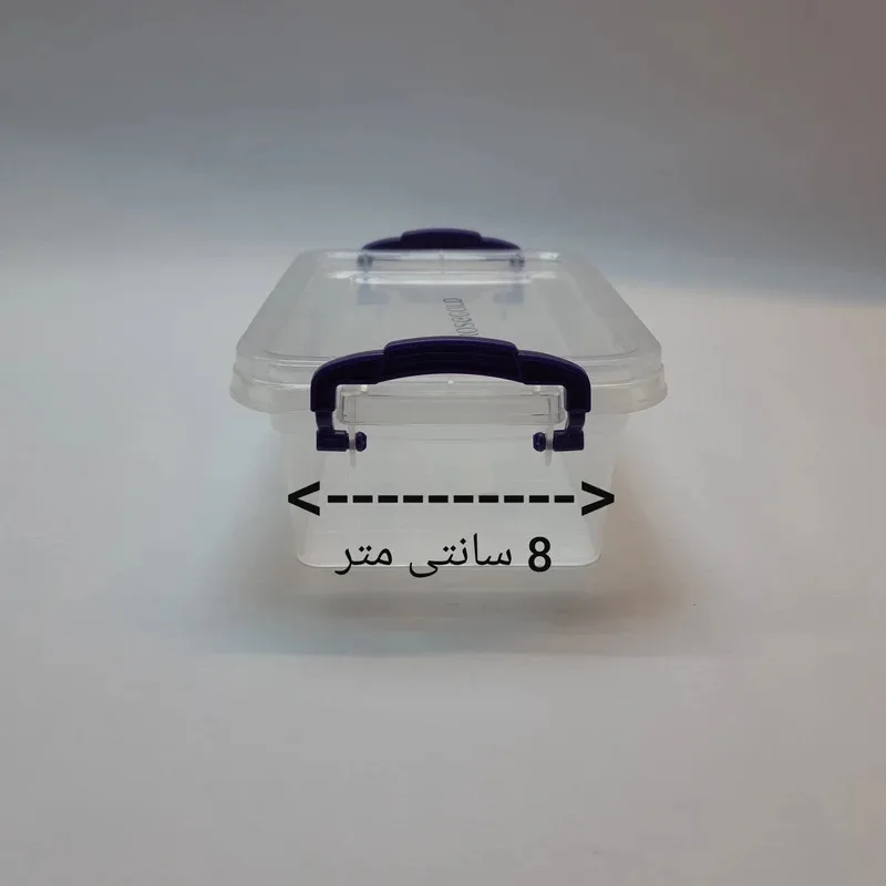 ظرف نگهدارنده رزگلد مدل فریزری قفلی 1 بسته 2 عددی