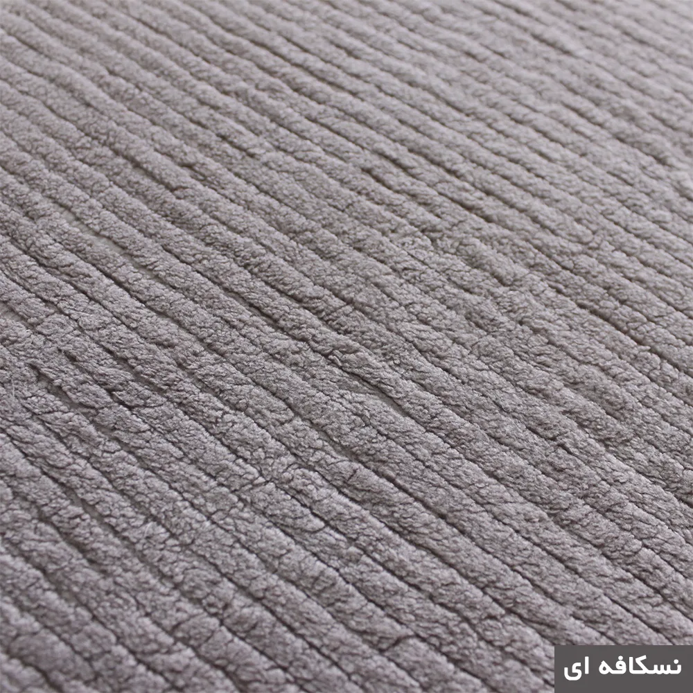 پادری شاران هوم مدل اسفنج دار طرح مخمل راه راه فانتزی سایز 45×70 سانتی متر