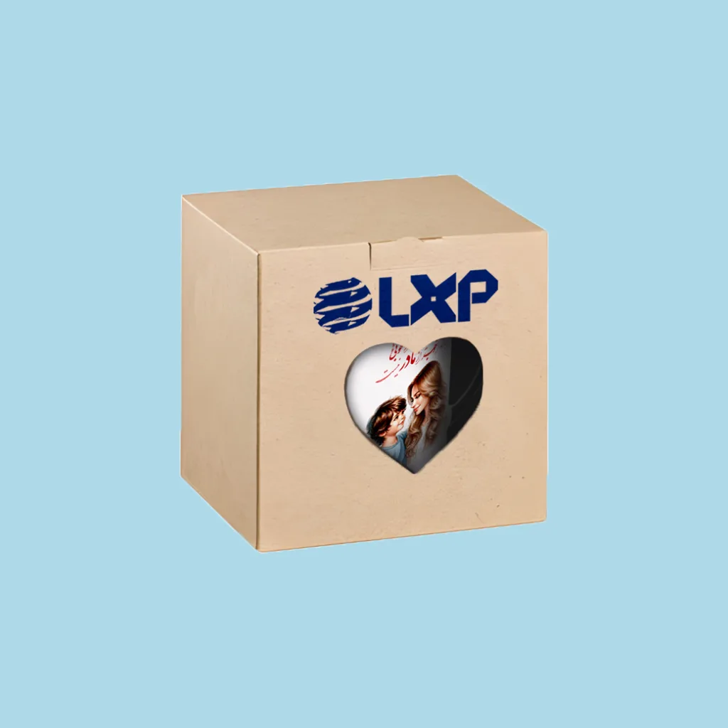 ماگ ال ایکس پی مدل کادوی روز مادر کد 480 به همراه زیر لیوانی