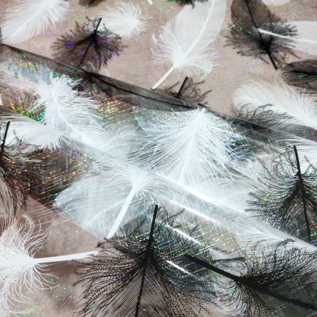 سفره 4 نفره مدل طلق رومیزی طرح پر کد 03