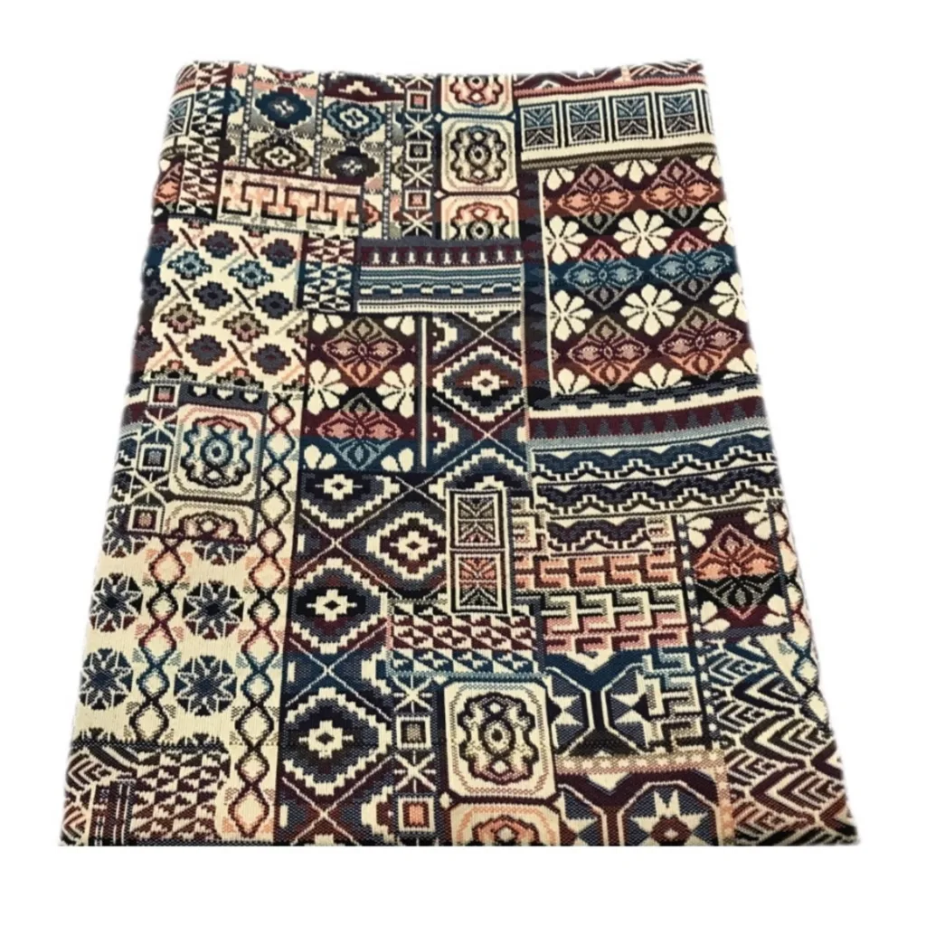 زیر سفره 6 نفره مدل ترکمن طرح 2 رو کد 02