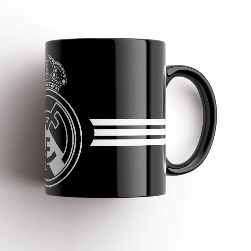 ماگ طرح رئال مادرید به همراه زیر لیوانی