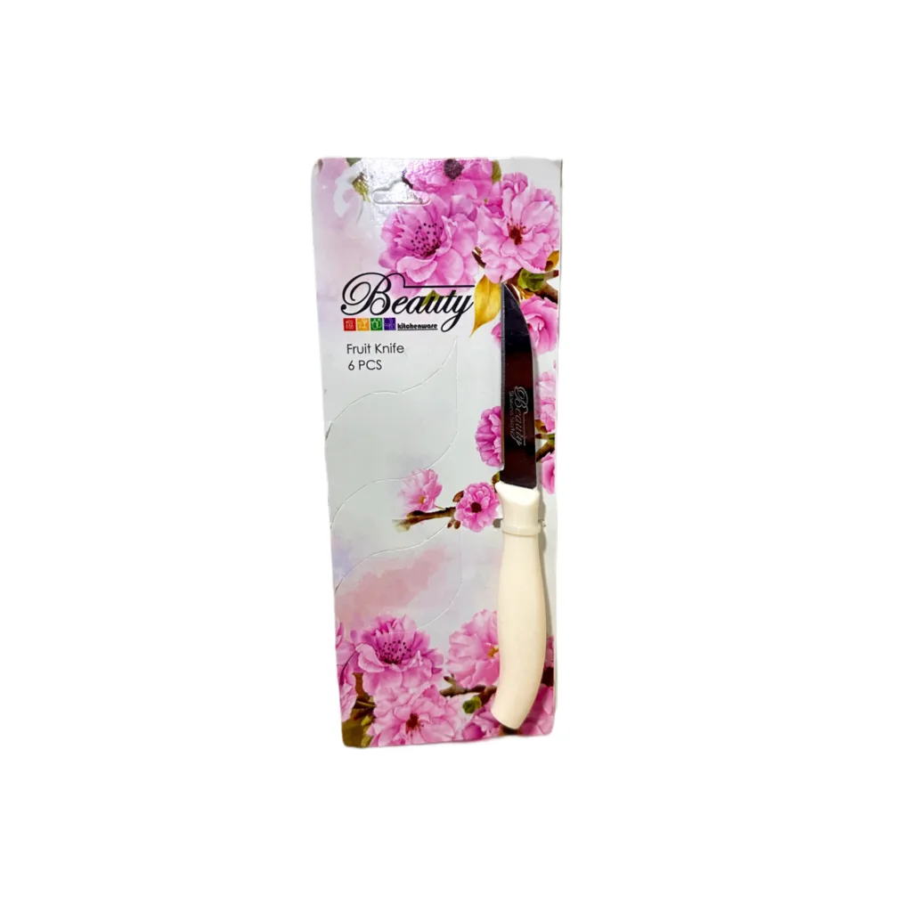کارد میوه خوری بیوتی کد b6 مجموعه 6 عددی