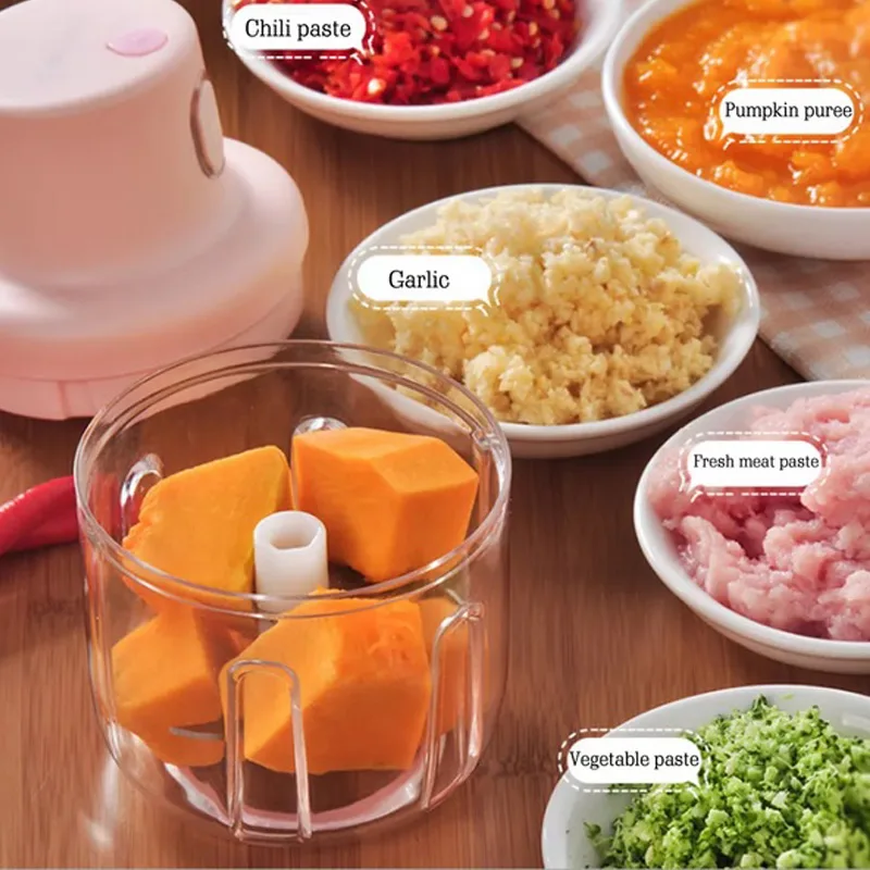 خردکن مدل intelligent electric garlic machine