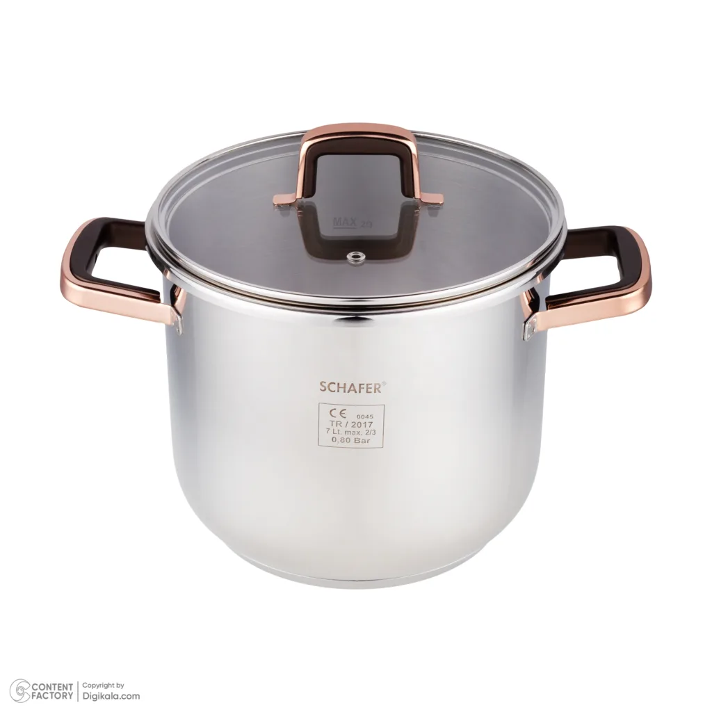 سرویس پخت و پز 18 پارچه شفر مدل compact bronz
