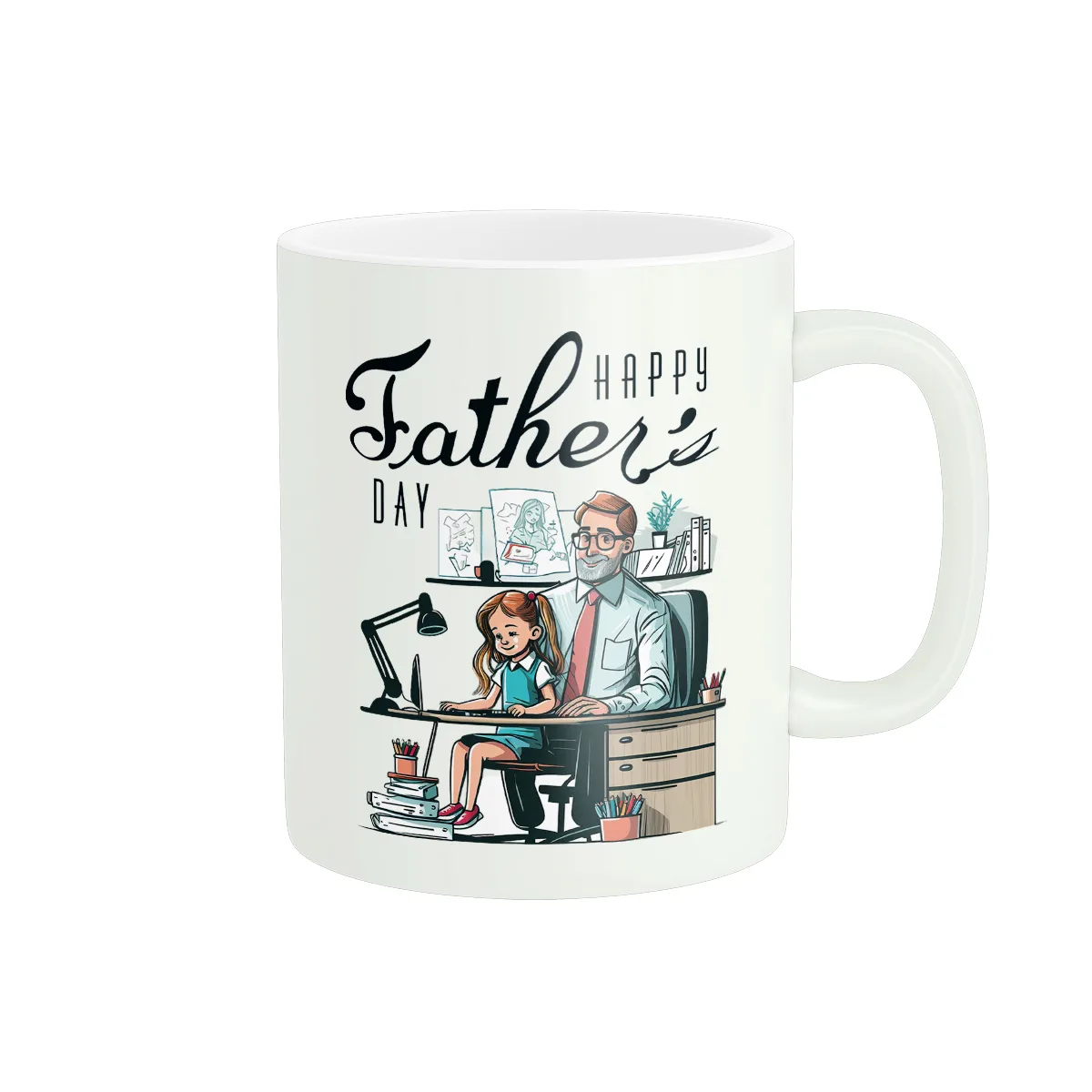 ماگ پادآفرین مدل پدر طرح روز مرد روز پدر کد PM1166