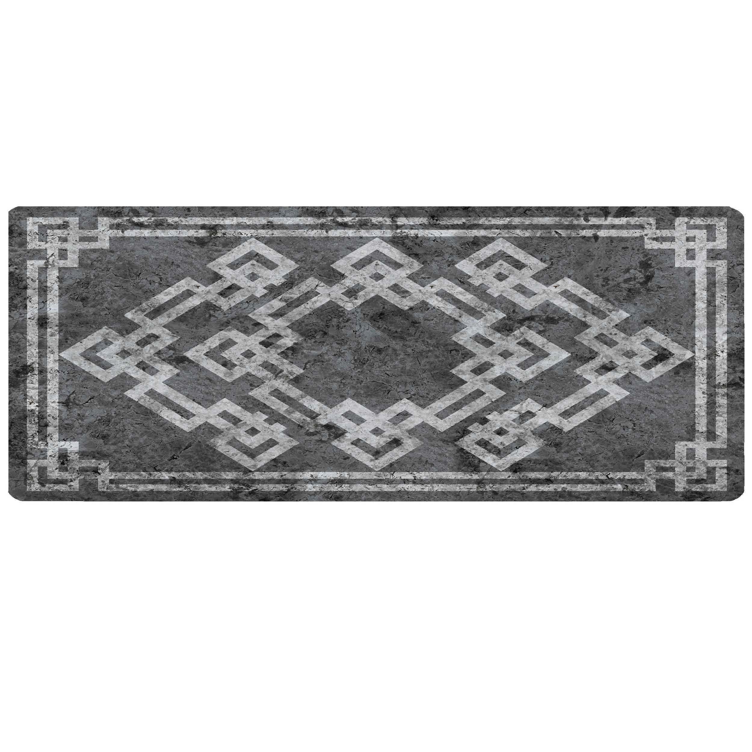 پادری مدل جلو سینکی طرح مدرن هندسی کد L6-252 سایز 46x109 سانتی متر