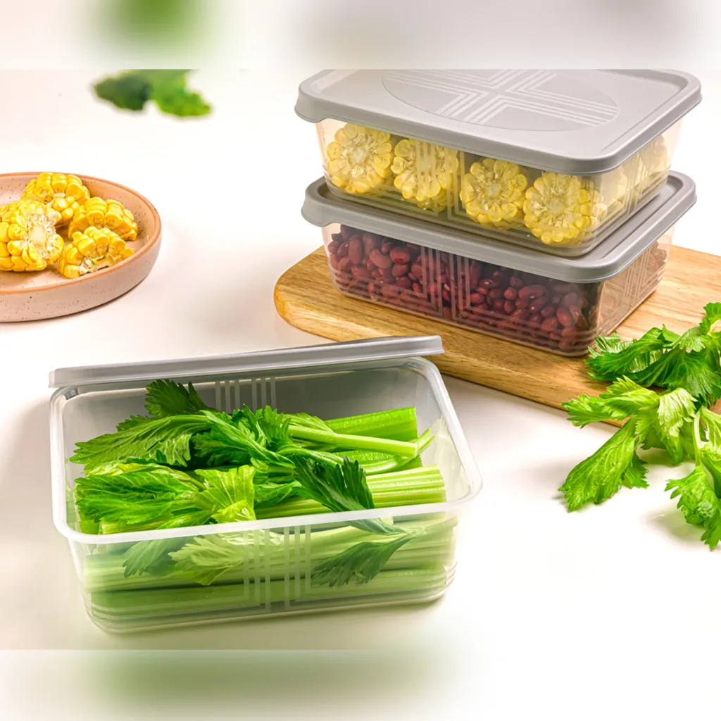 ظرف نگهدارنده لیمون مدل چندکاره MP-1300cc مجموعه سه عددی