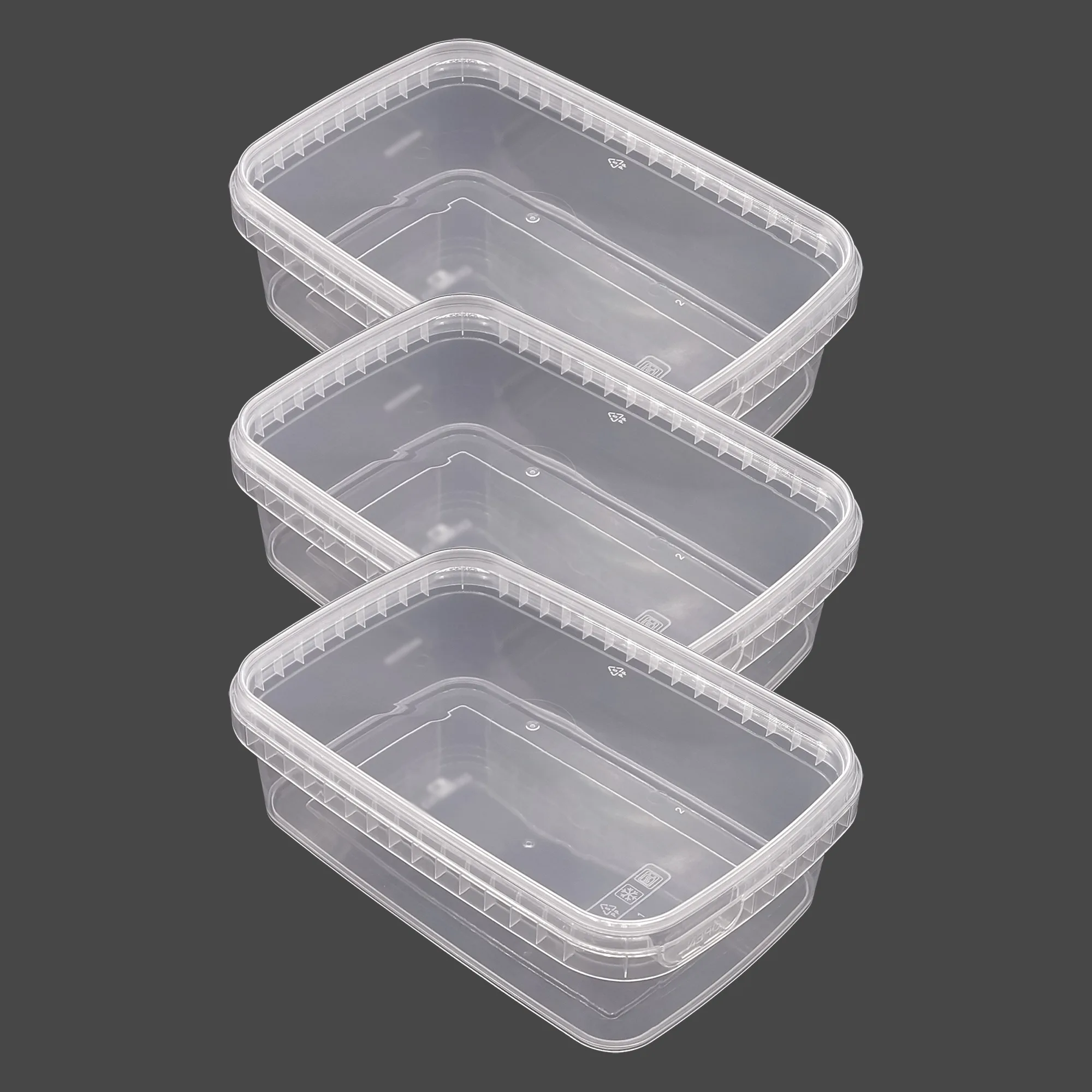 ظرف نگهدارنده مدل microwave کد 1000cc بسته 3 عددی
