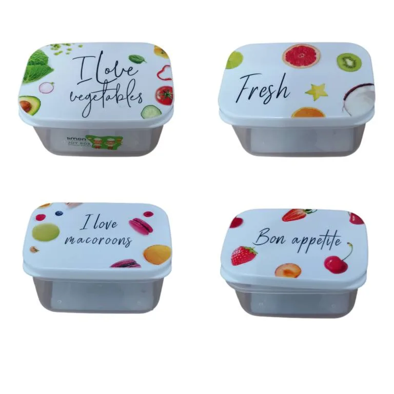 ظرف نگهدارنده لیمون مدل KBS مجموعه 4 عددی