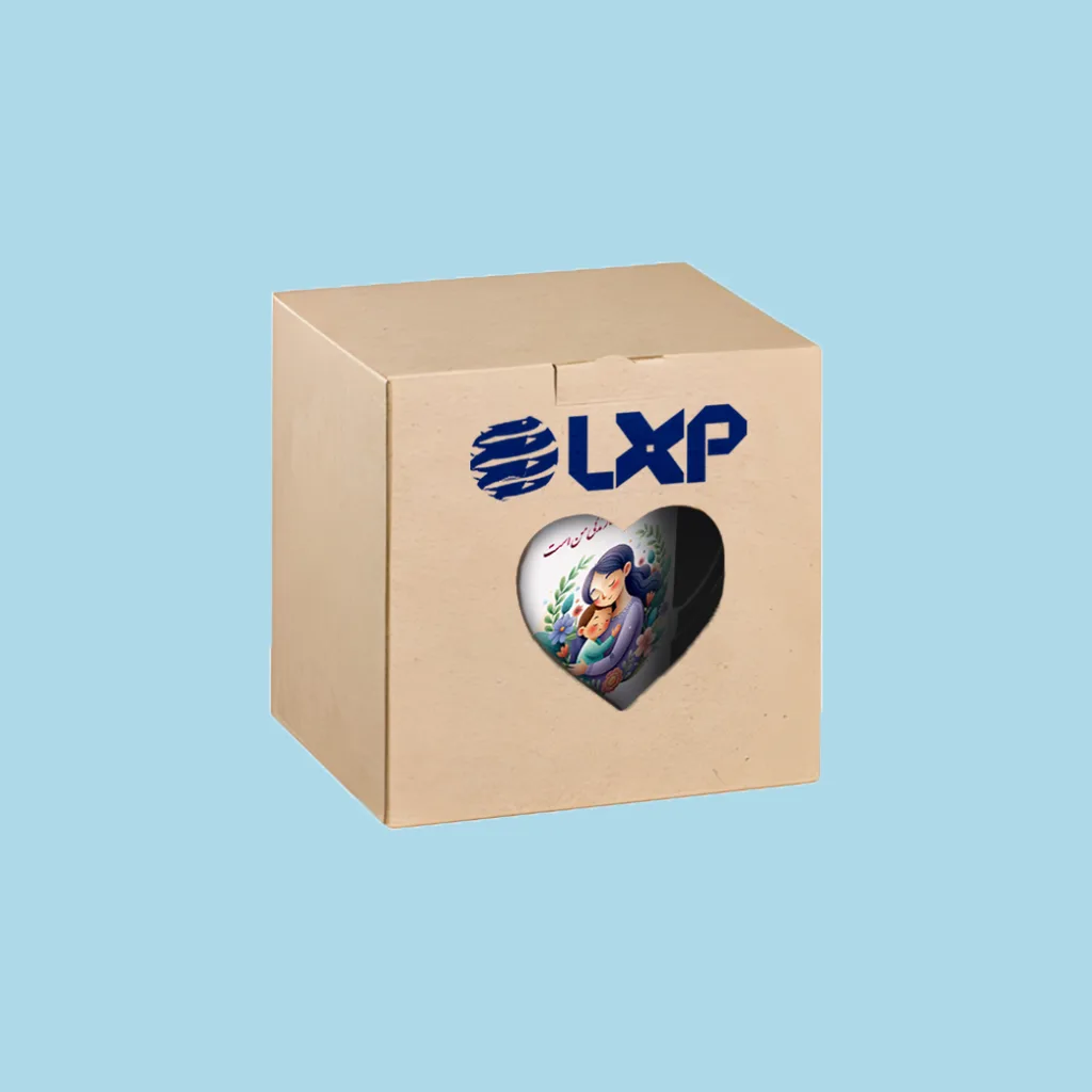 ماگ ال ایکس پی مدل کادو روز مادر کد 468 به همراه زیر لیوانی