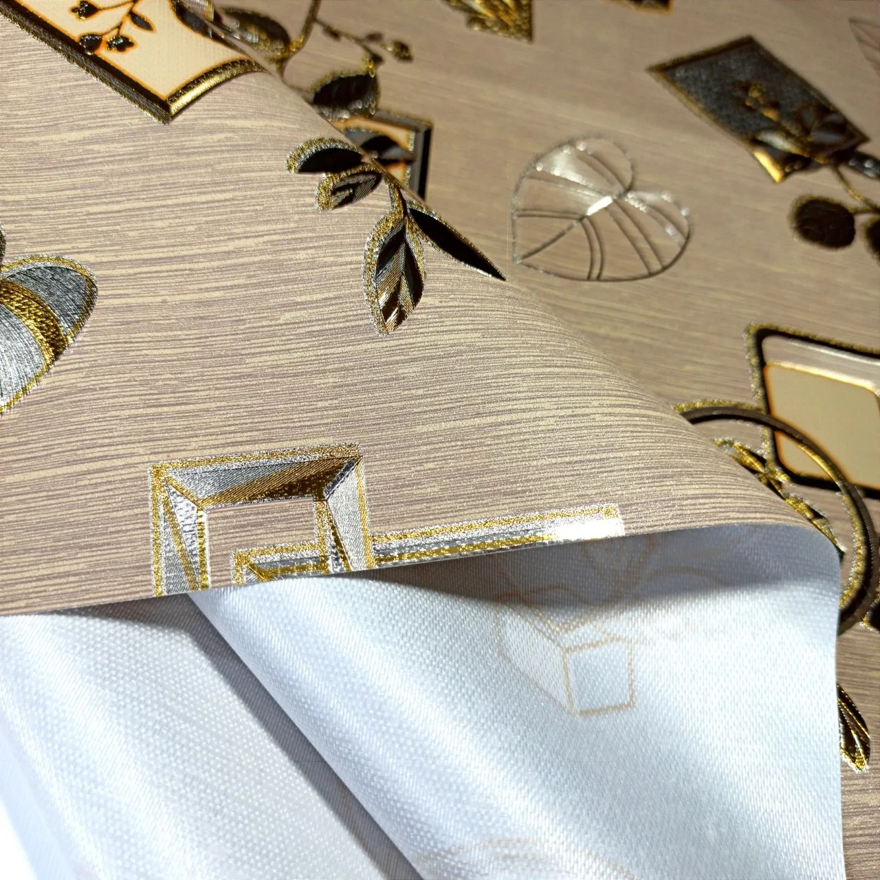 سفره 8 نفره مدل پشت نخی گلد کد A100-T200