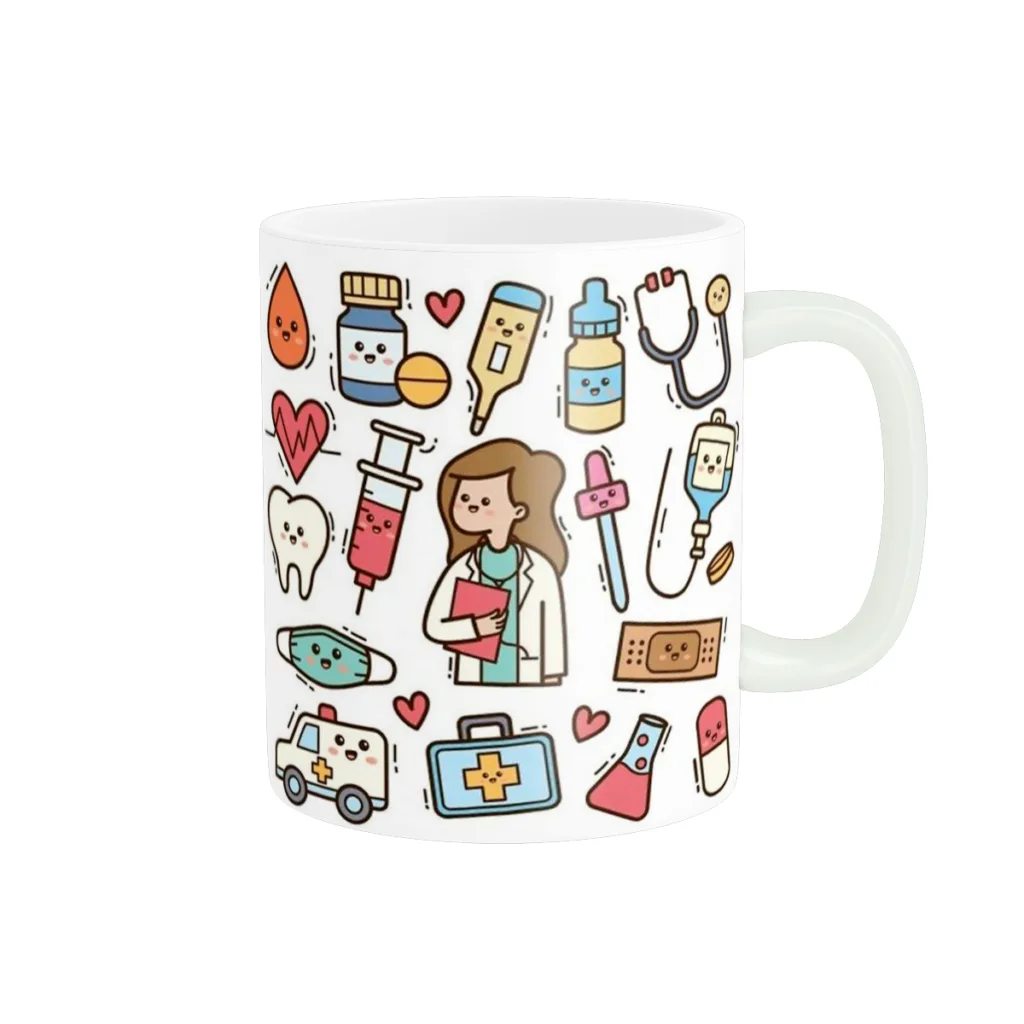 ماگ مدل فانتزی پرستار کد 1774