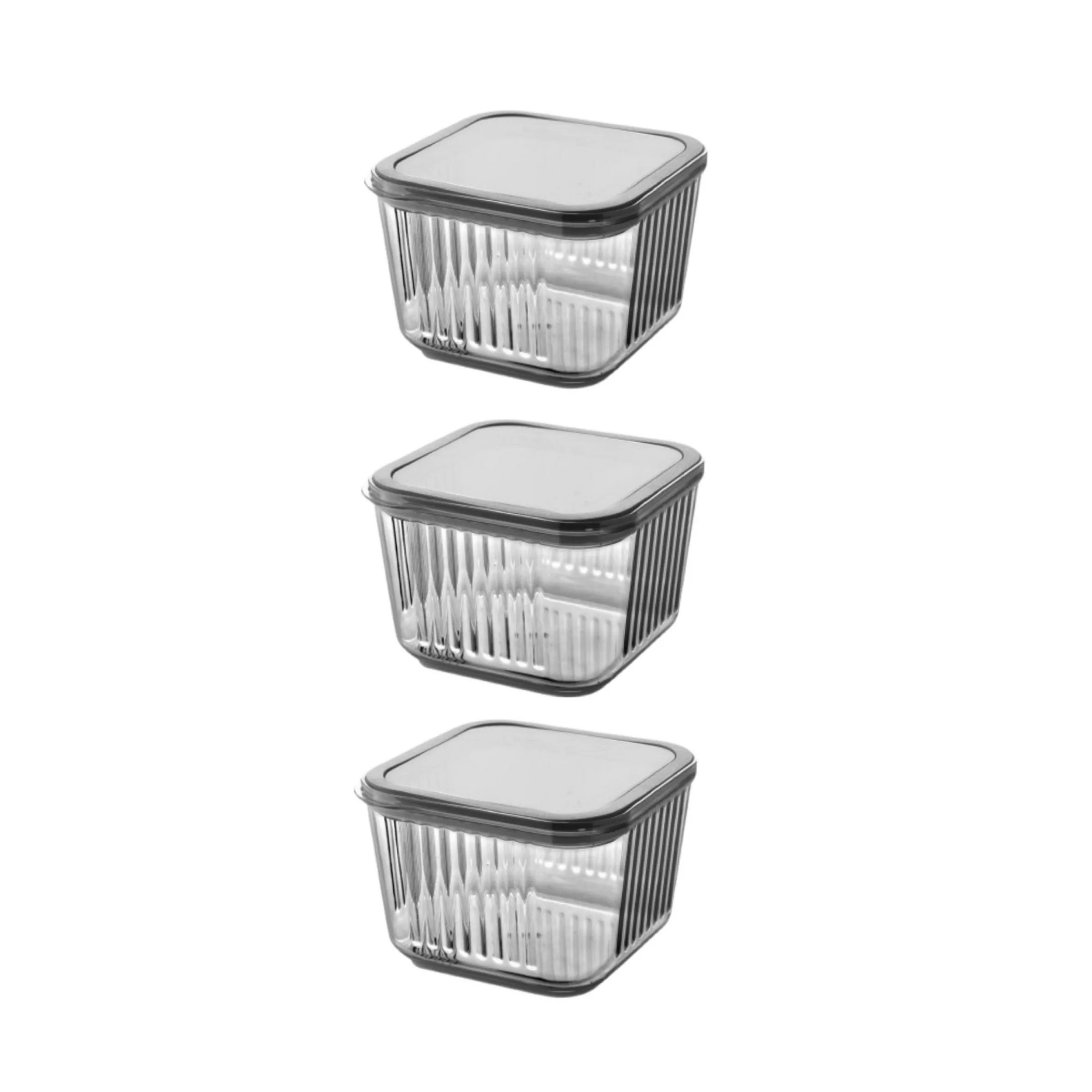 ظرف نگهدارنده مدل nandy home مجموعه 3 عددی ظرف نگهدارنده مدل nandy home مجموعه 3 عددی