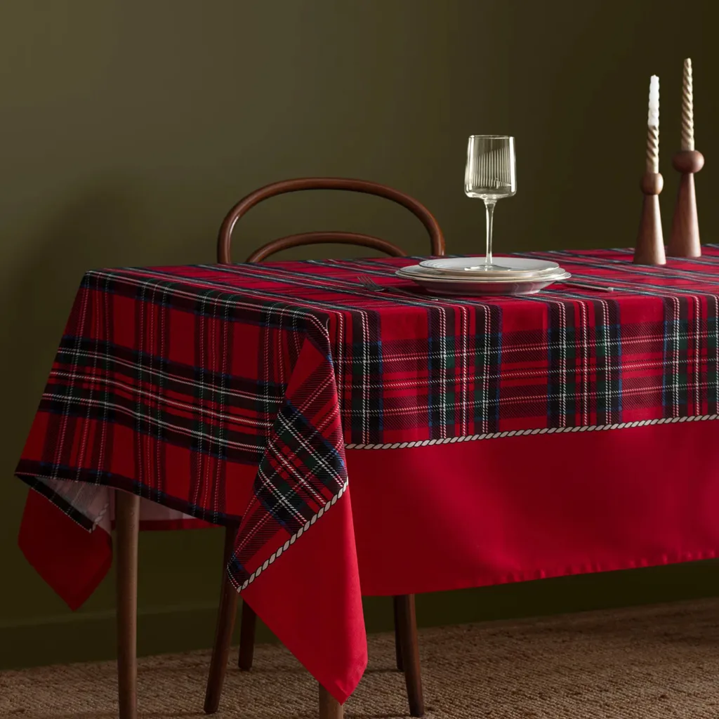 سفره هشت نفره مادام کوکو مدل Abella rd سایز 160*250 سانتی متر