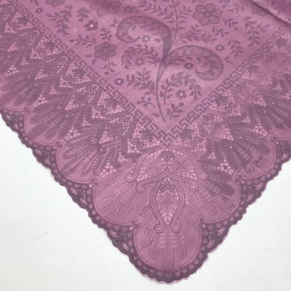 سفره شش نفره مدل گل برجسته