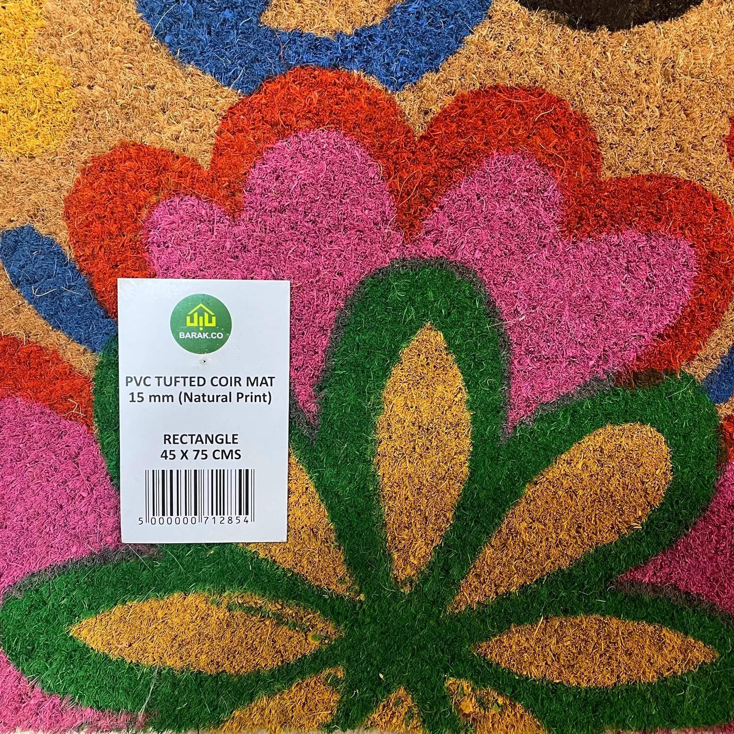 پادری بارک طرح گلدار کد 2854 سایز 75x45 سانتی متر