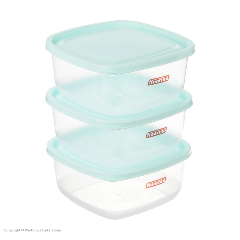 ظرف نگهدارنده نورینو مدل نارون مجموعه 3 عددی