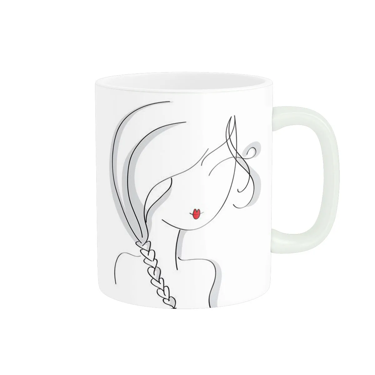 ماگ مدل دختر کد 255