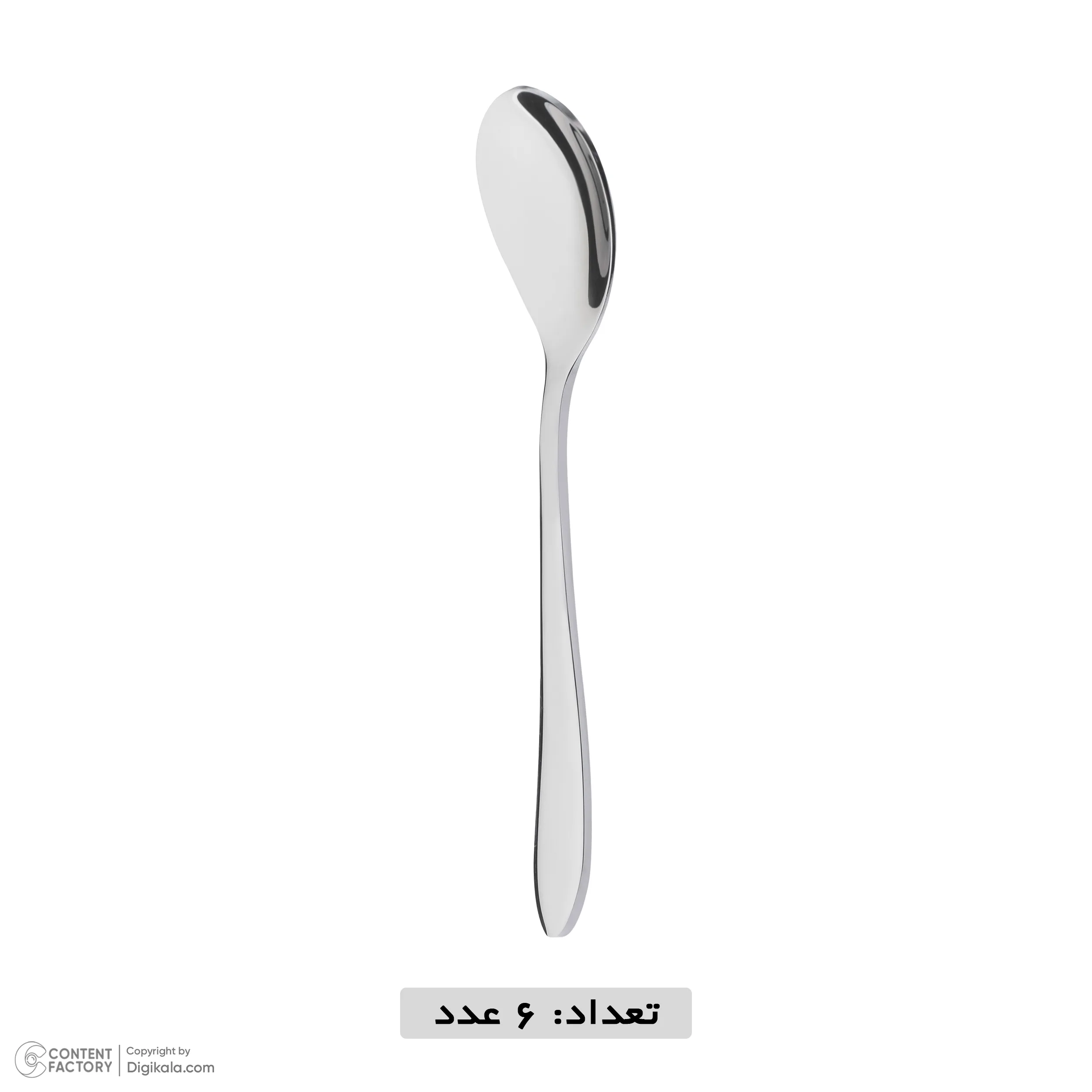 قاشق چای خوری ویتالیتی مدل 111دونا بسته 6 عددی