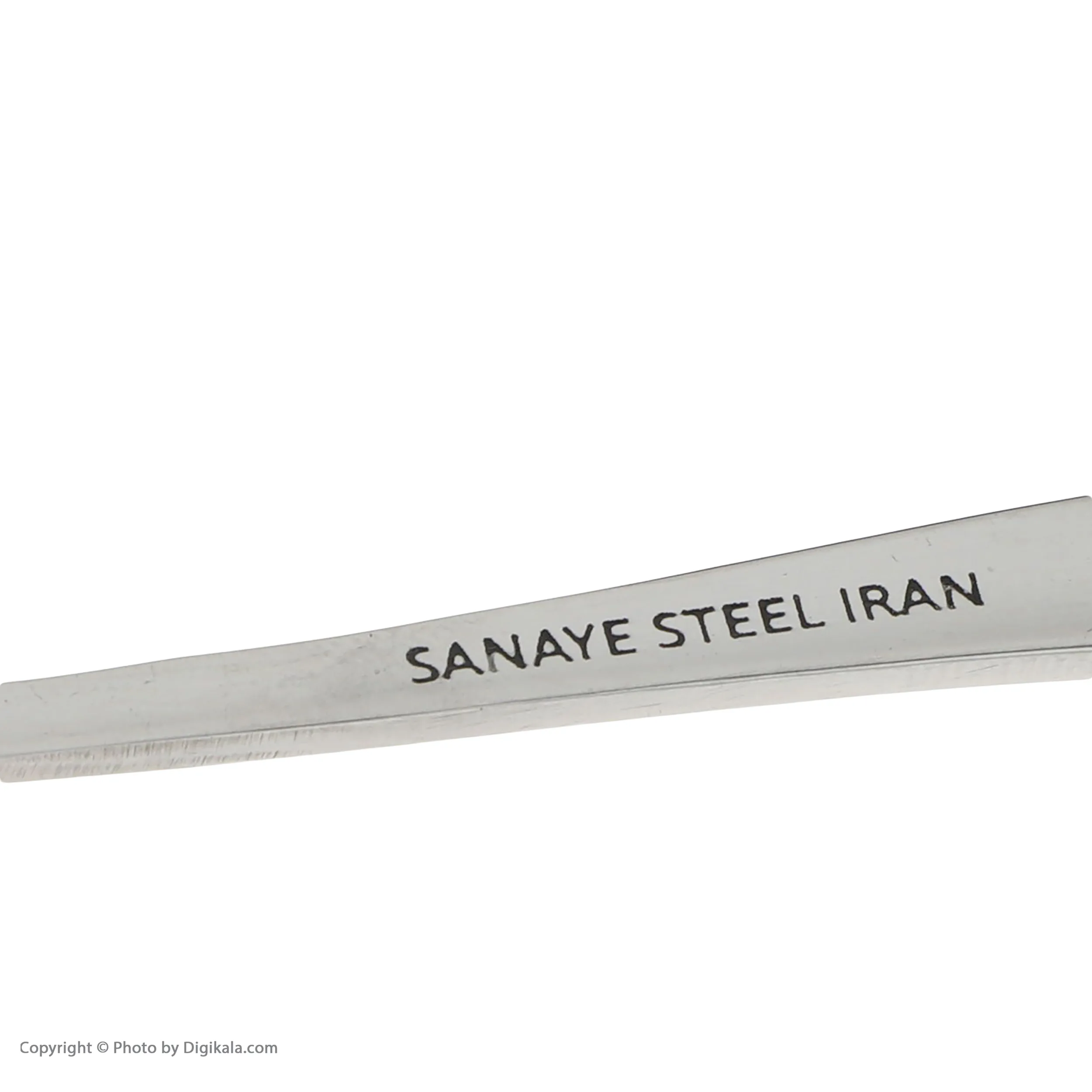 قاشق چای خوری صنایع استیل ایران مدل پارما مجموعه شش عددی