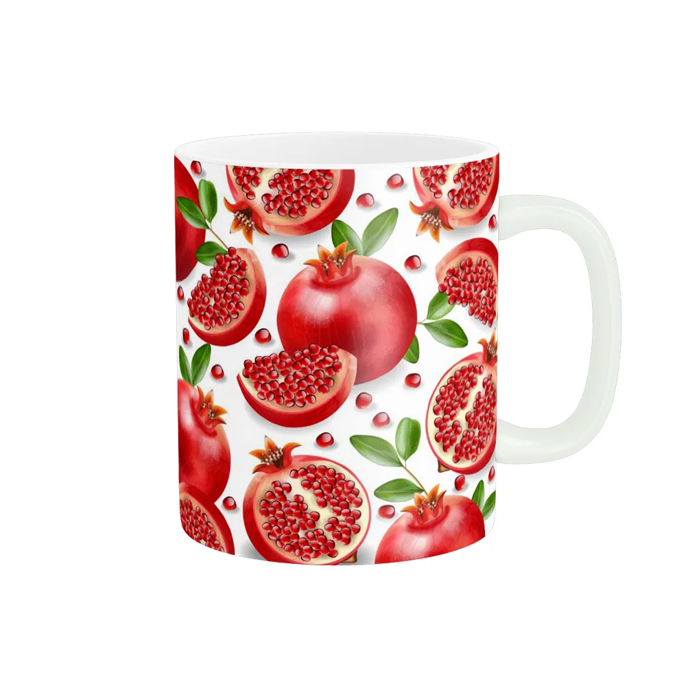 ماگ پادآفرین مدل شب یلدا طرح یلدا مبارک کد p1182