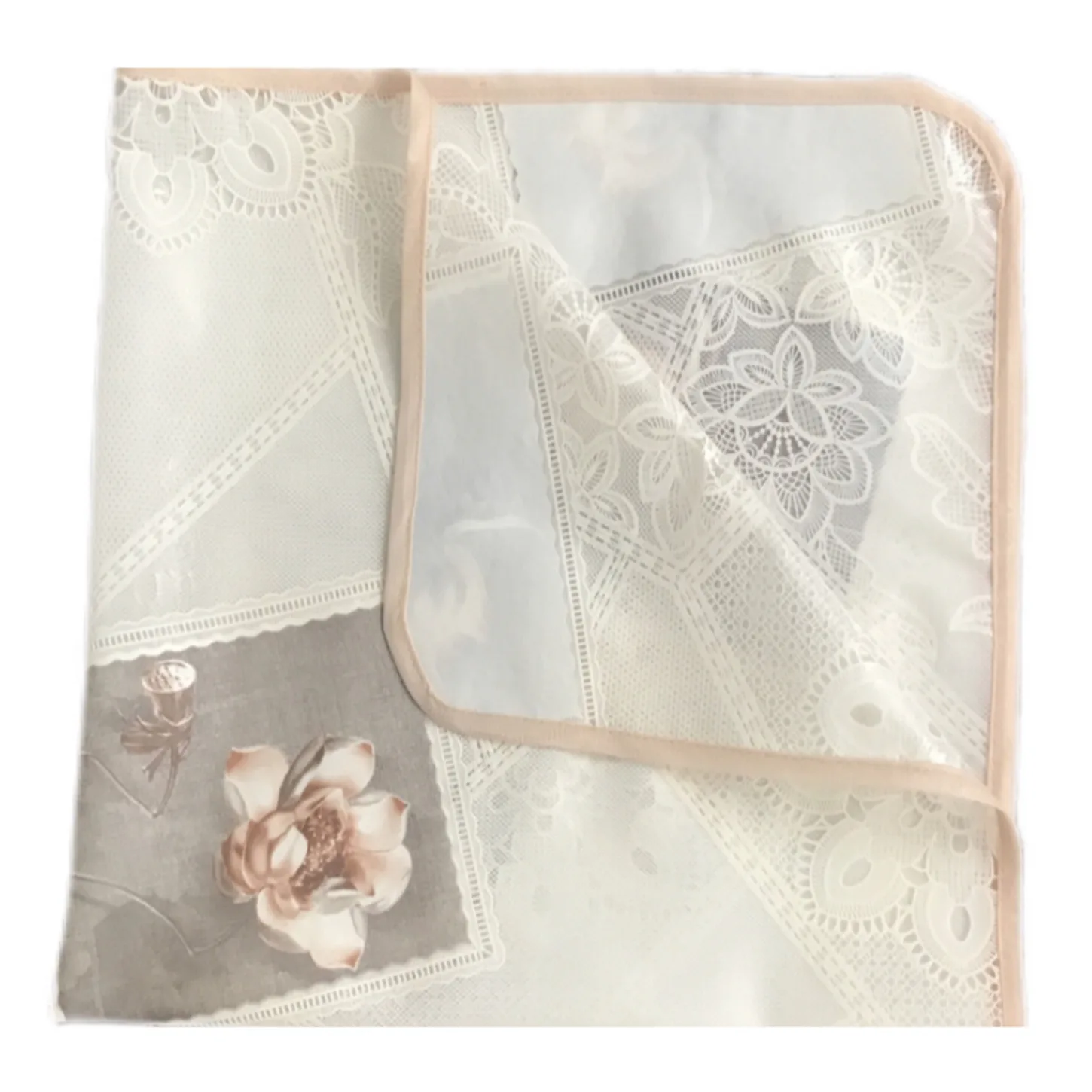 سفره 3 نفره مدل رویال طرح گیپور کد 01