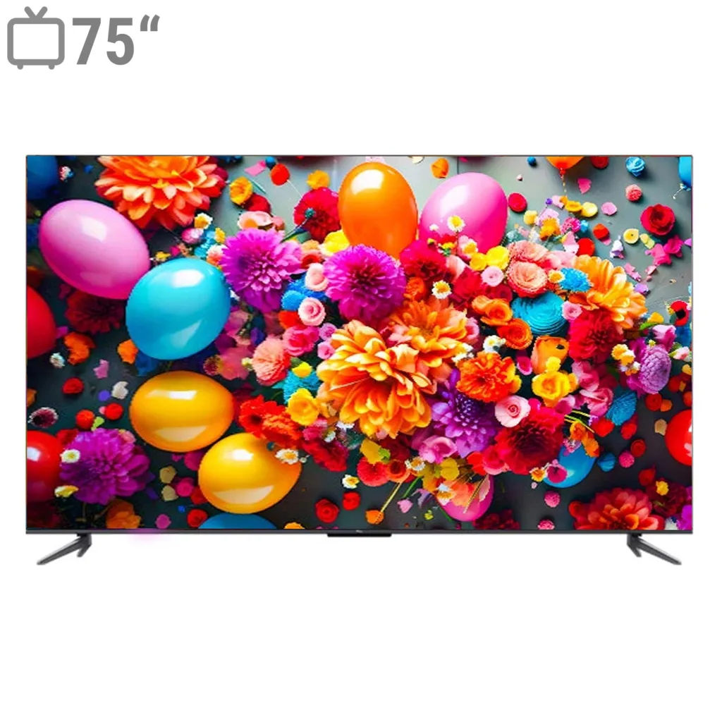 تلویزیون 75 اینچ کیو ال ای دی هوشمند تی سی ال مدل 75C645