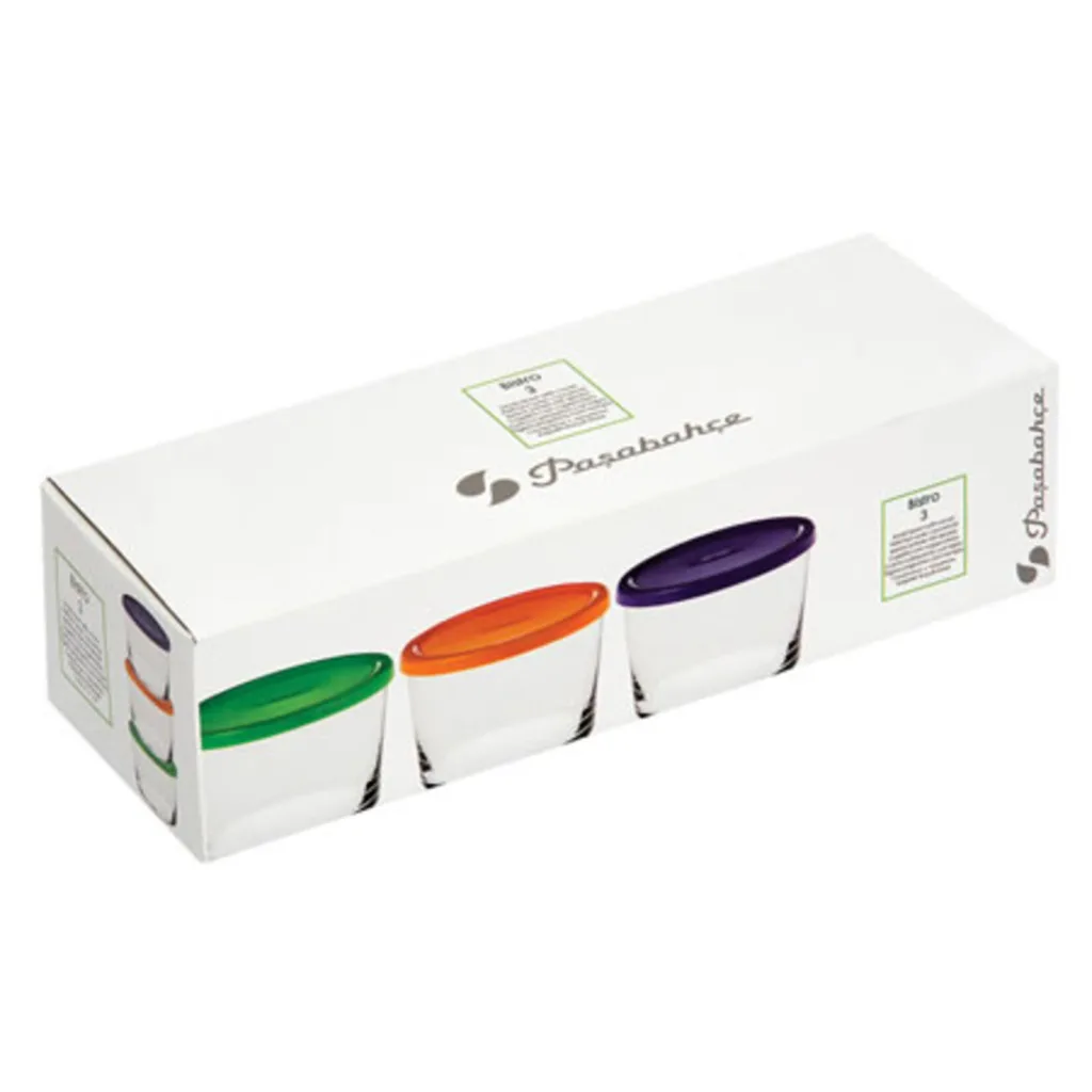 ظرف نگهدارنده پاشاباغچه مدل BISTRO کد 95196 بسته چهار عددی