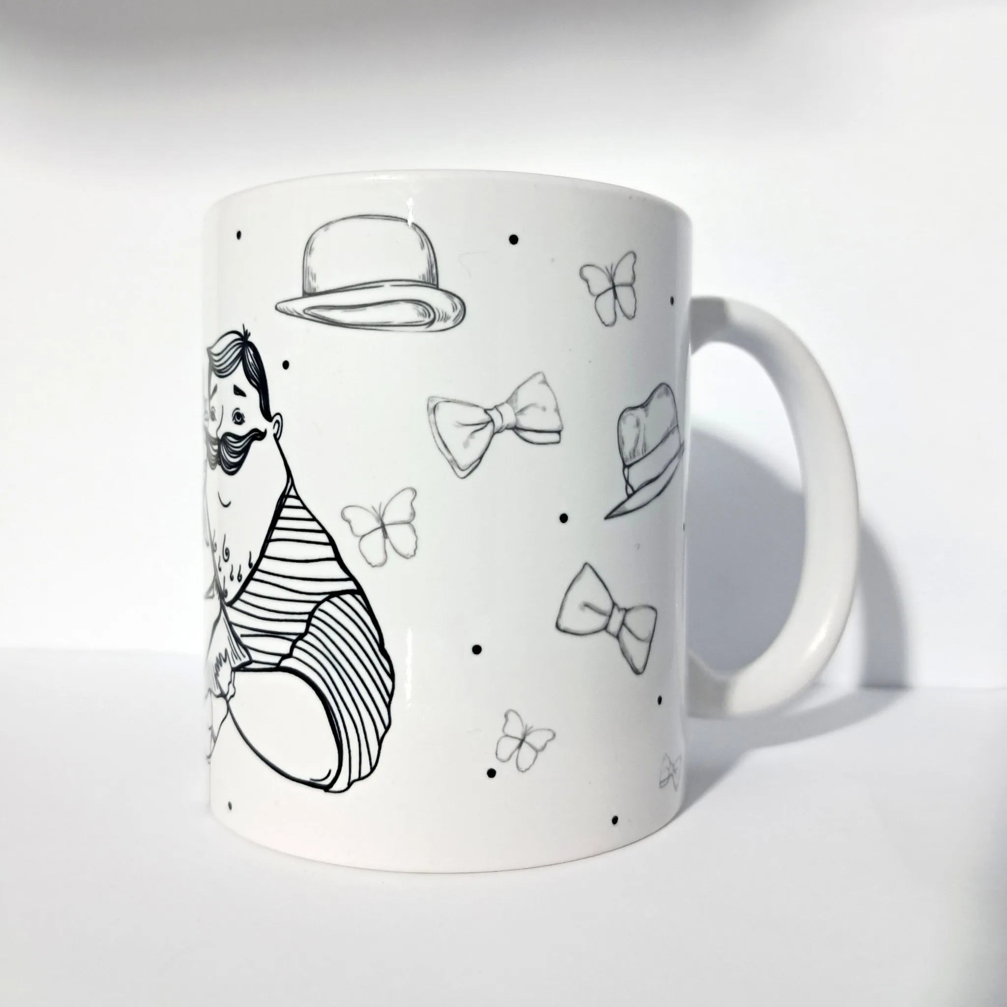 ماگ روز پدر طرح پدر و دختر کد M02