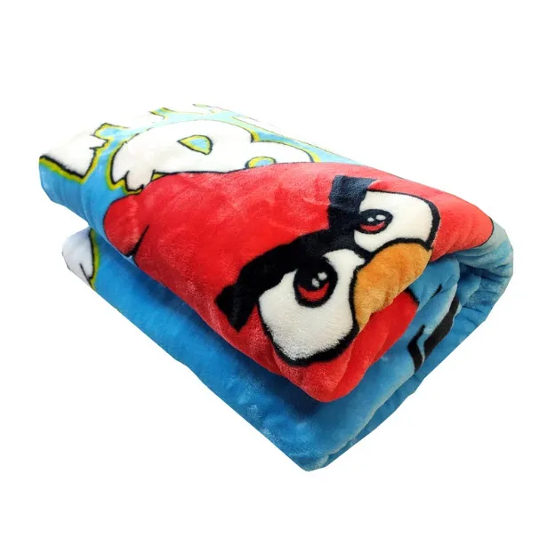 پتو یک نفره گلبافت مدل برتر طرح گنجشک سایز 220×160 سانتی‌متر