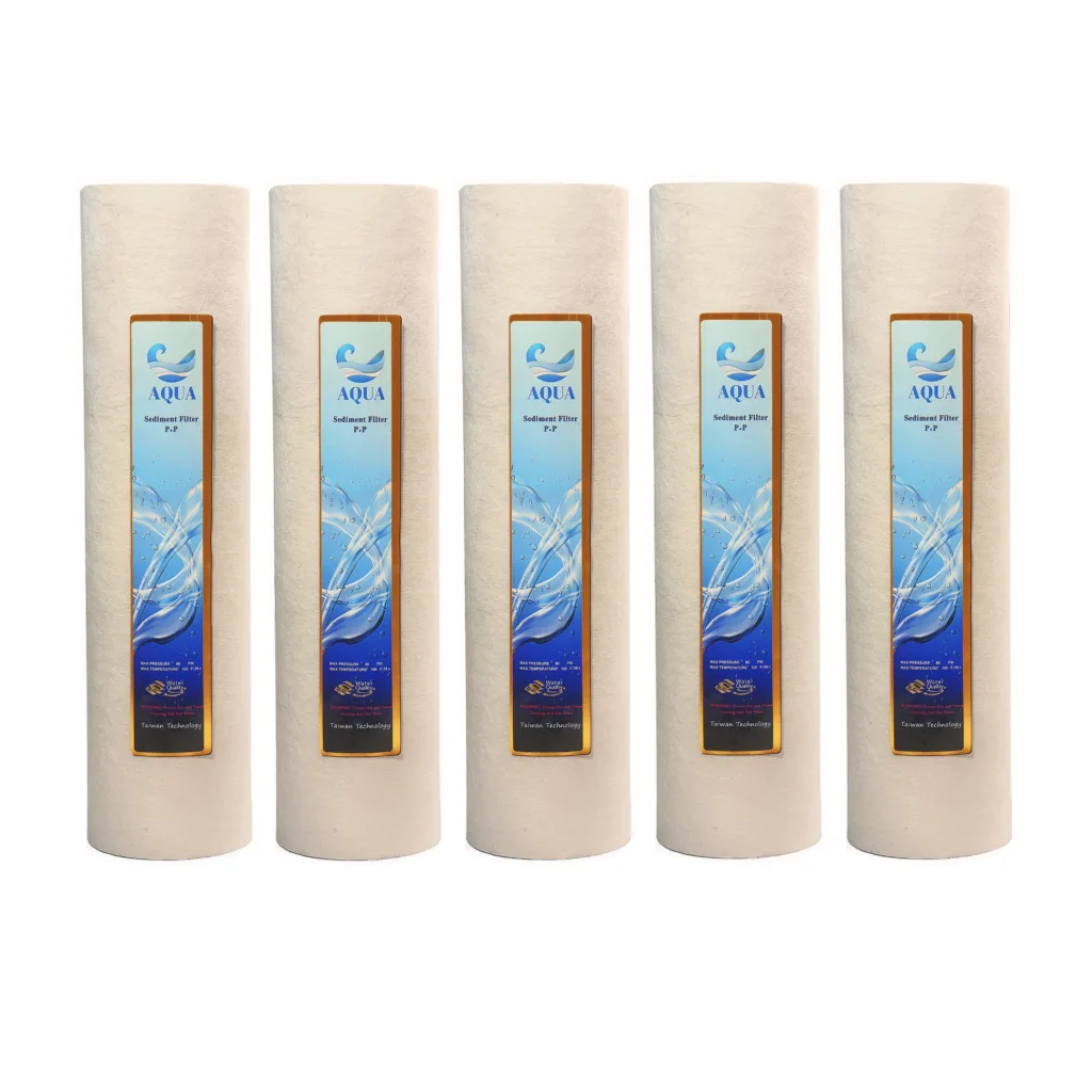 فیلتر دستگاه تصفیه آب آکوا مدل AQUA-PP5 مجموعه 5 عددی