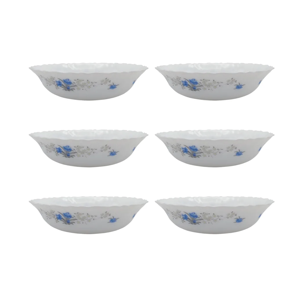 کاسه پارس اپال طرح رمانتیک کد 120S بسته 6 عددی