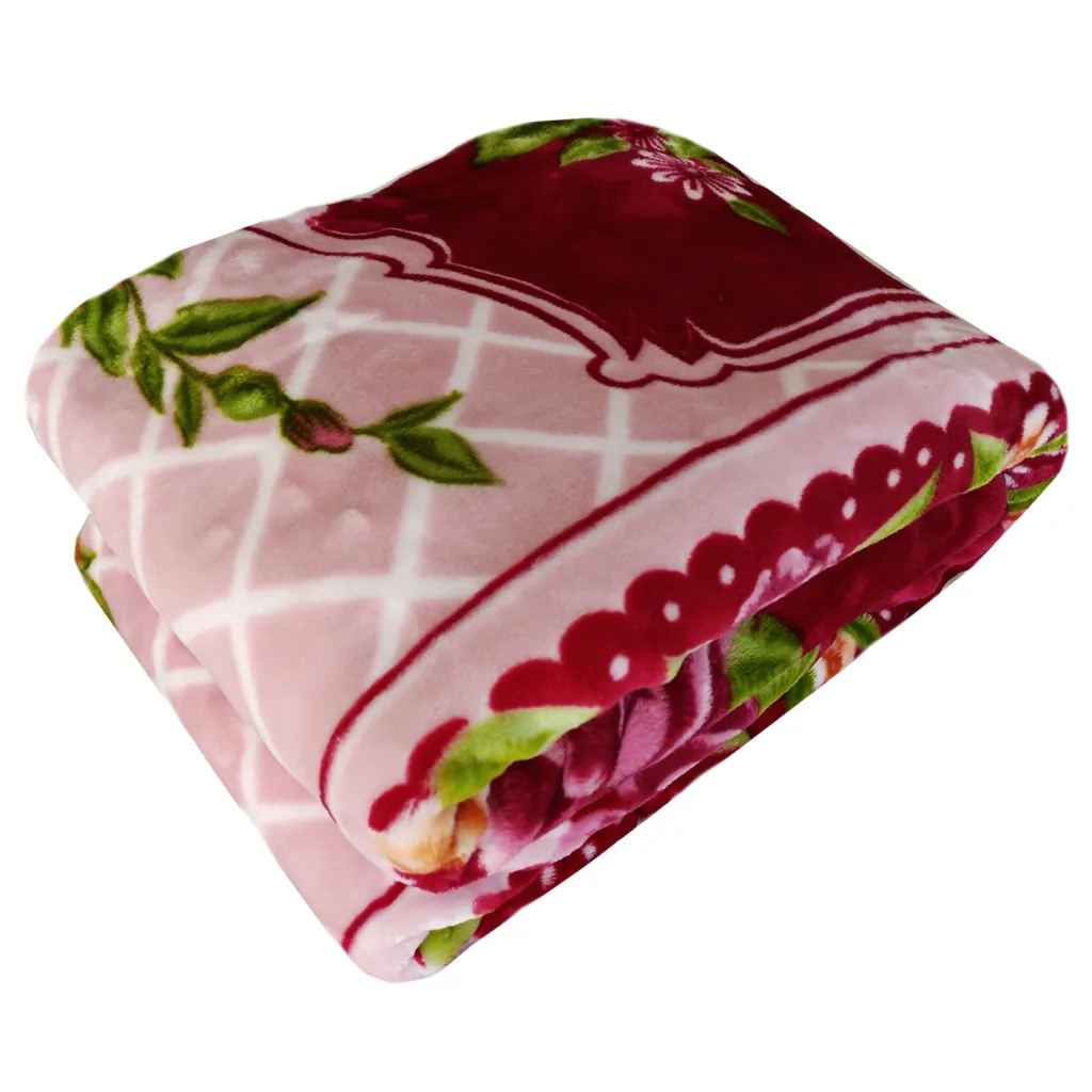 پتوی گلبافت کد 5814-CC سایز 160×220 سانتی متر