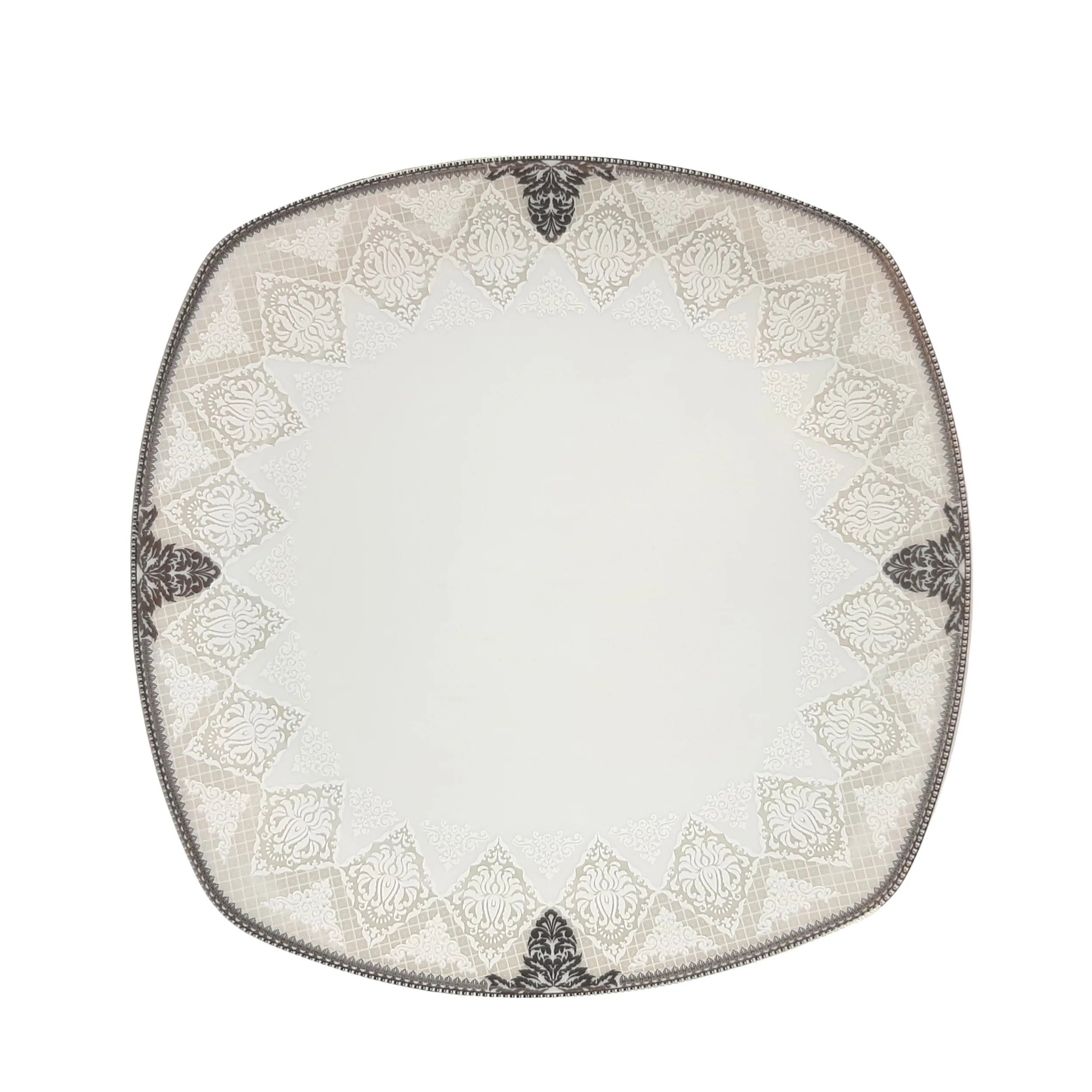 بشقاب غذاخوری پارس چینی کد 603 بسته 6 عددی