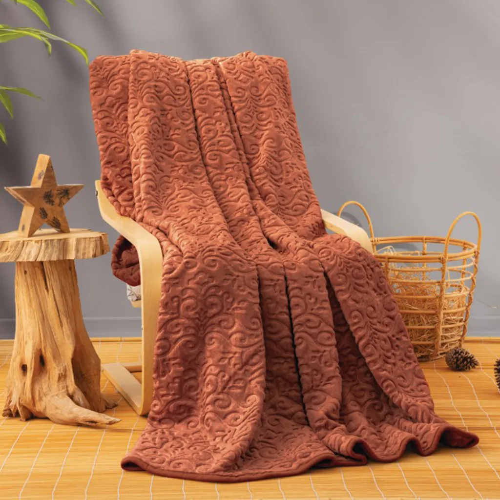 پتو کاتن باکس مدل برجسته Kiremit دو نفره سایز 220×240 سانتی متر