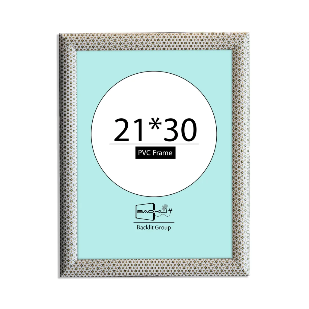 قاب عکس بکلیت طرح خاتم مدل رومیزی A4-21×30-3CM